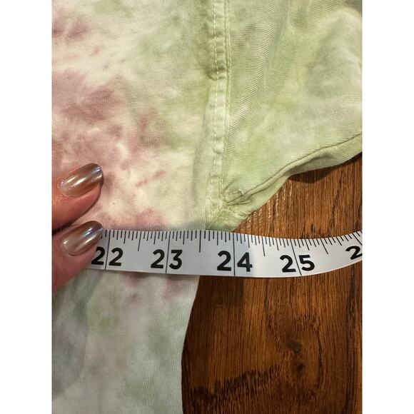 We The Free Women’s Cotton Tie Dye Long Sleeve T-Shirt – Size Large Boho Vibes - Picture 4 of 6
